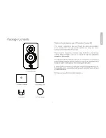 Предварительный просмотр 5 страницы QAcoustics Concept 300 Owner'S Manual