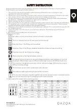 Preview for 2 page of Qazqa Elif FL 1 Black Gold Instruction Manual