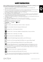 Preview for 1 page of Qazqa Eva FL 1 Manual