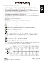 Preview for 2 page of Qazqa JeIena FL 2 Instruction Manual