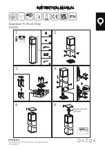 Preview for 1 page of Qazqa Zaandam FL Instruction Manual