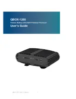 Qbox 1200 User Manual preview