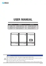 Предварительный просмотр 1 страницы Qcells Q.HOME+ ESS HYB G2 User Manual