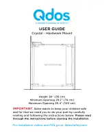 Qdos Crystal User Manual preview