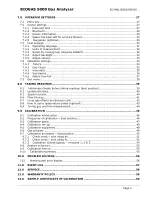 Preview for 3 page of QED BIOGAS 5000 Operating Manual