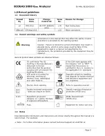 Preview for 5 page of QED BIOGAS 5000 Operating Manual