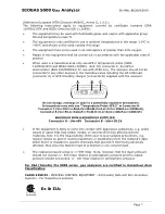 Preview for 7 page of QED BIOGAS 5000 Operating Manual