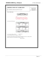 Preview for 61 page of QED BIOGAS 5000 Operating Manual