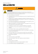 Preview for 8 page of QED LANDTEC i-Q Series Operation Manual