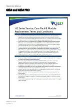 Preview for 48 page of QED LANDTEC i-Q Series Operation Manual