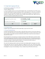 Предварительный просмотр 21 страницы QED MicroPurge MP25 Operation Manual