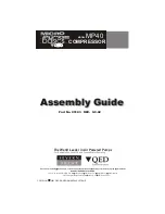 Preview for 1 page of QED MP40 Assembly Manual