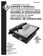 QEP 60088 Owner'S Manual preview