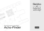 Preview for 1 page of QERIDOO Axle-Finder User Manual