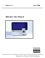 Qiagen QIAcube User Manual preview