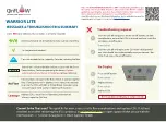 Предварительный просмотр 2 страницы QinFLOW Warrior Lite Quick Reference Sheet