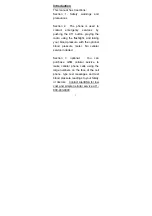 Предварительный просмотр 1 страницы Qing Xin Electronic V-18 User Manual