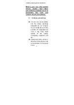 Предварительный просмотр 4 страницы Qing Xin Electronic V-18 User Manual