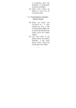 Предварительный просмотр 15 страницы Qing Xin Electronic V-18 User Manual