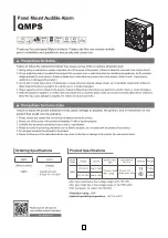 Qlightec QMPS Manual preview