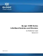 Qlogic QLogic 12000 Series Reference Manual preview