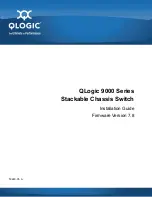 Preview for 1 page of Qlogic QLogic 9000 Series Installation Manual