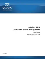 Qlogic SANbox 3810 User Manual preview