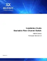 Preview for 1 page of Qlogic SANbox 5800V Series Installation Manual