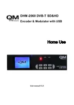 Preview for 1 page of QM DHM-2060 User Manual