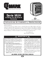 Предварительный просмотр 9 страницы Qmark MUH Series Installation & Maintenance Instructions Manual