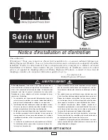 Предварительный просмотр 17 страницы Qmark MUH Series Installation & Maintenance Instructions Manual