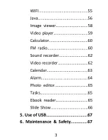 Preview for 3 page of QMobile E950 User Manual