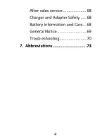 Preview for 4 page of QMobile E950 User Manual