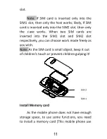 Preview for 11 page of QMobile E950 User Manual