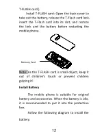 Предварительный просмотр 12 страницы QMobile E950 User Manual