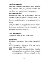 Preview for 47 page of QMobile E950 User Manual