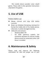 Предварительный просмотр 67 страницы QMobile E950 User Manual