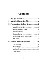 Предварительный просмотр 1 страницы QMobile Q60 User Manual