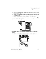 Предварительный просмотр 61 страницы QMS 2560 Options Installation