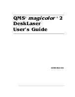 QMS Magicolor 2 Desklaser User Manual предпросмотр