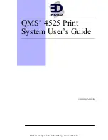 Предварительный просмотр 1 страницы QMS QMS 4525 User Manual