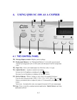 Предварительный просмотр 17 страницы QMS SC-100 User Manual