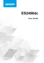 QNAP ES2486dc User Manual предпросмотр