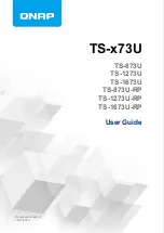 QNAP TS-1273U User Manual preview