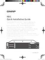 QNAP TS-855eU Quick Installation Manual предпросмотр