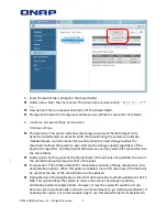 Предварительный просмотр 5 страницы QNAP Turbo NAS Application Notes