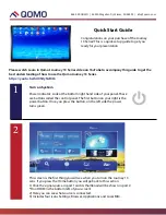 Qomo Journey 13 series Quick Start Manual preview