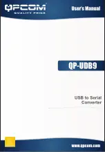 Preview for 1 page of qpcom QP-UDB9 User Manual