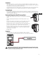 Preview for 3 page of QSC AcousticDesign AD-S82 User Manual