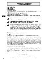 Preview for 2 page of QSC I-82H User Manual